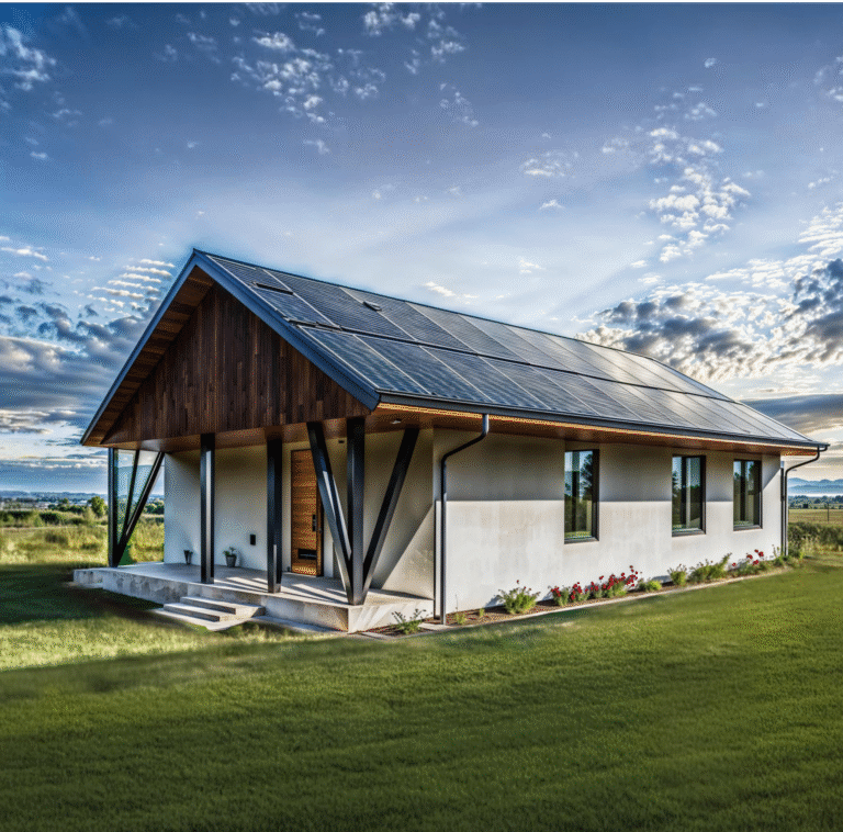 Słomiany Dom PARTEROWY | 90 m²