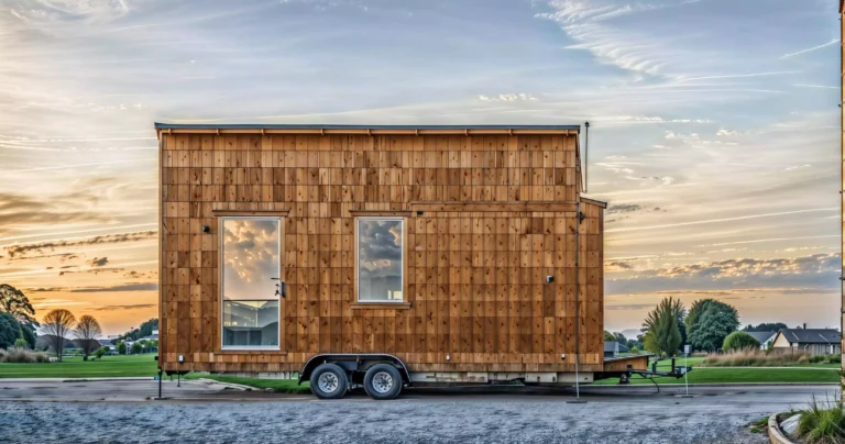 Słomiany Dom Na&nbsp;kółkach TINY HOUSE | 18 m²